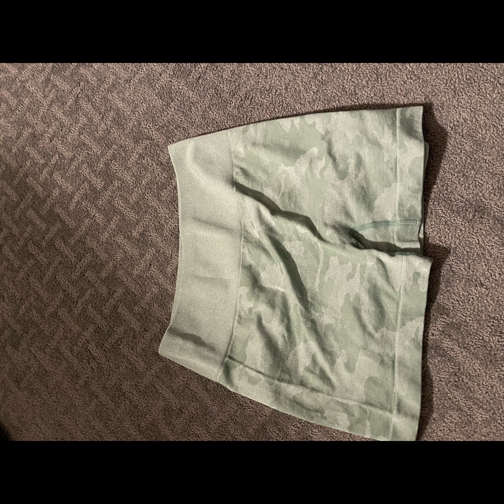 Green Camo Gym shorts